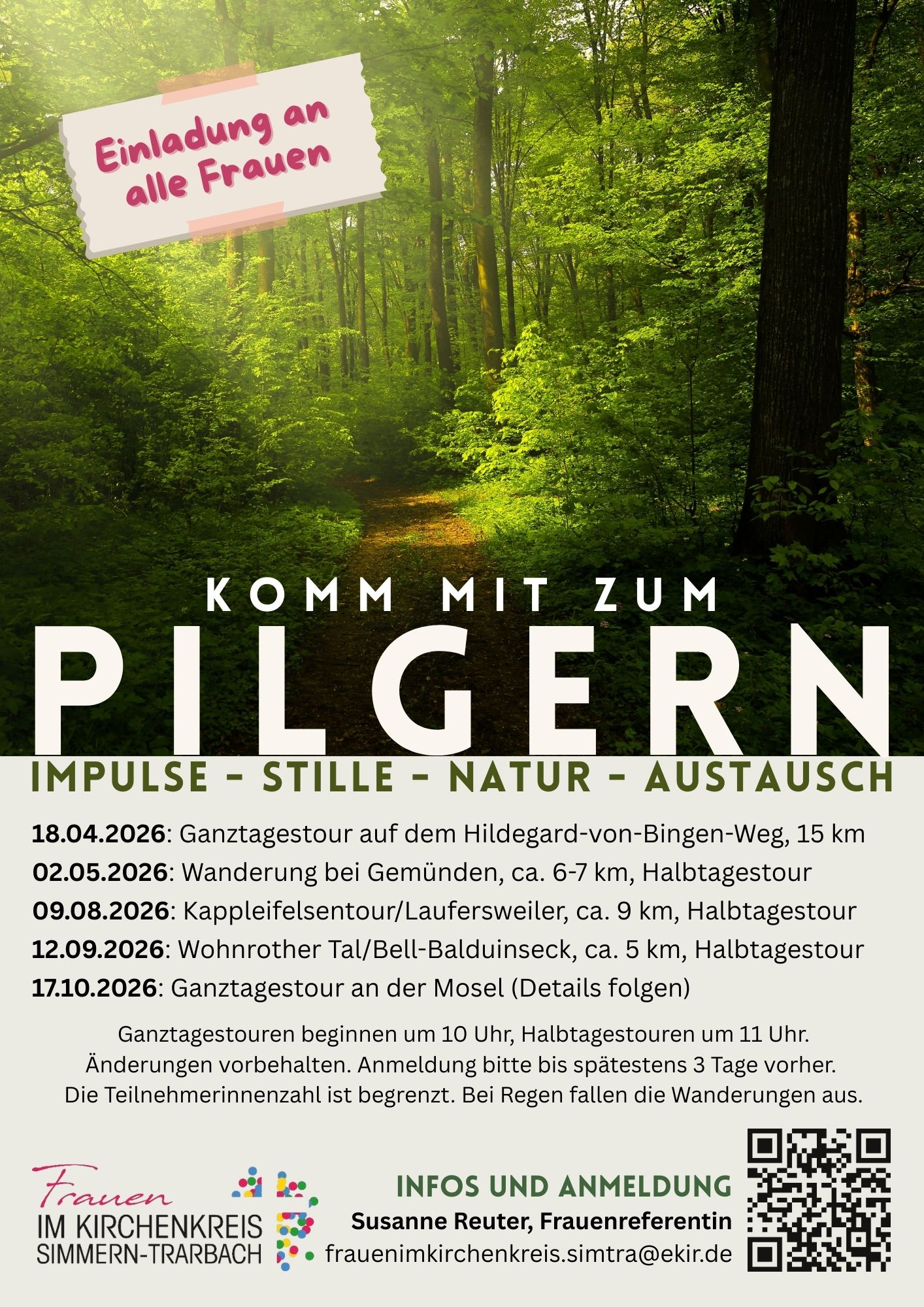 Details zu den jeweiligen Wanderungen folgen.